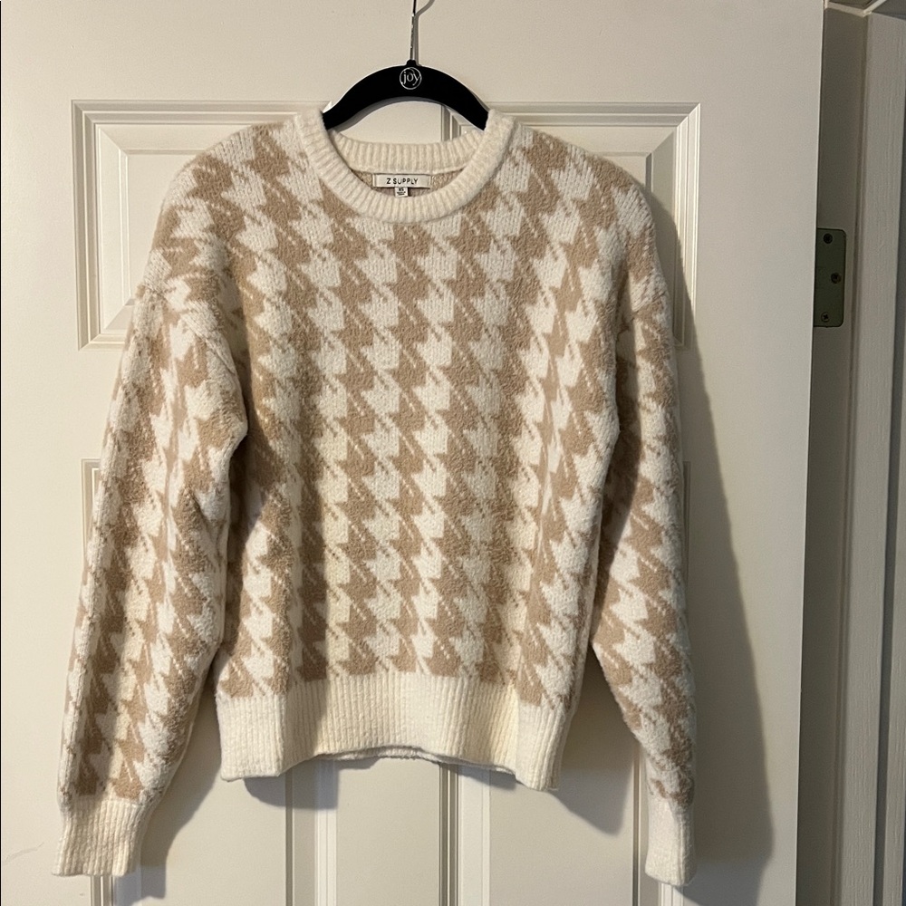 Z Supply Houndstooth sweater